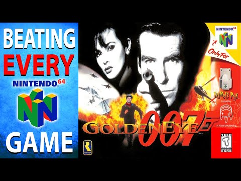 Beating EVERY N64 Game – GoldenEye 007 (196/394)