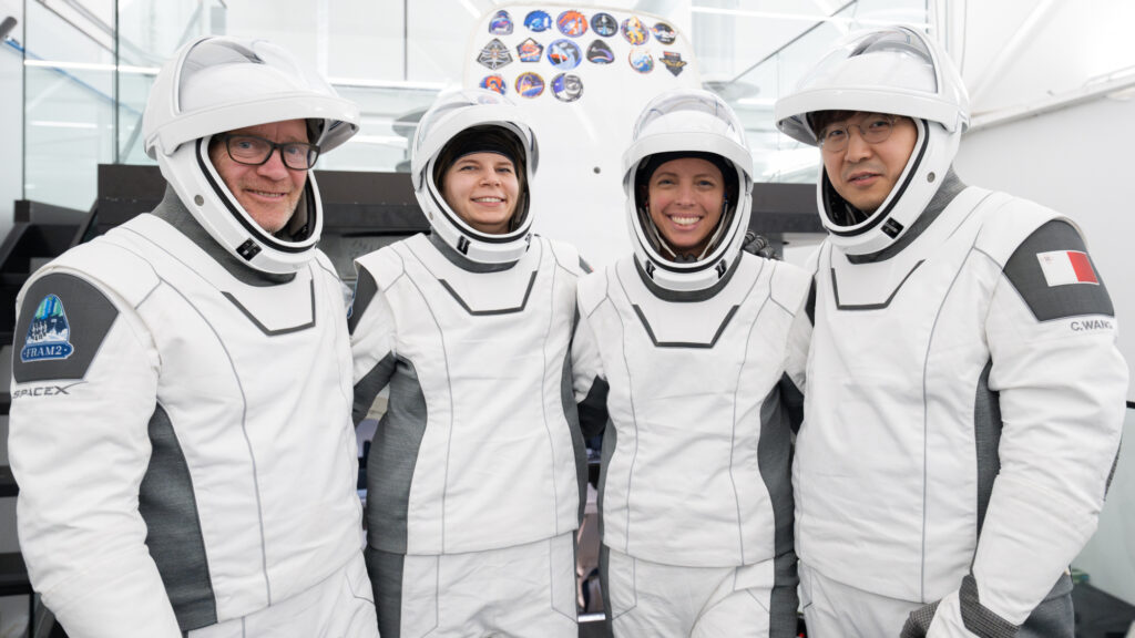 Meet the astronauts of SpaceX's Fram2 mission, the 1st to fly over Earth's poles