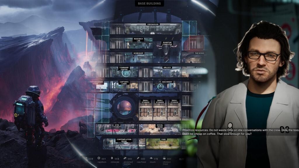 Explore a hostile world, build up your wheely big base, and chat to your clones in upcoming sci-fi survival game 'The Alters' (video)