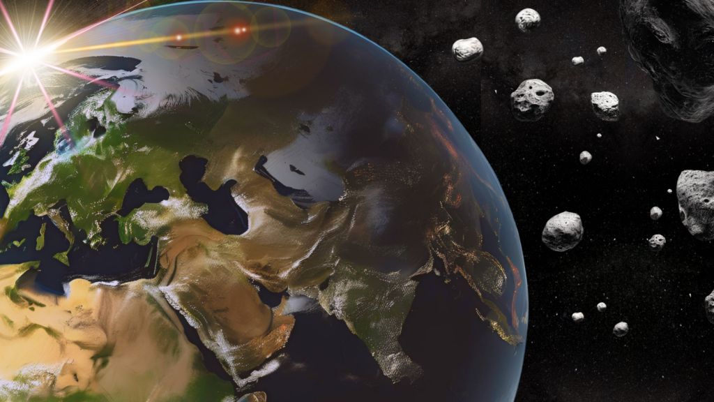 Meteorites and asteroids tracked back to their place of origin in the solar system