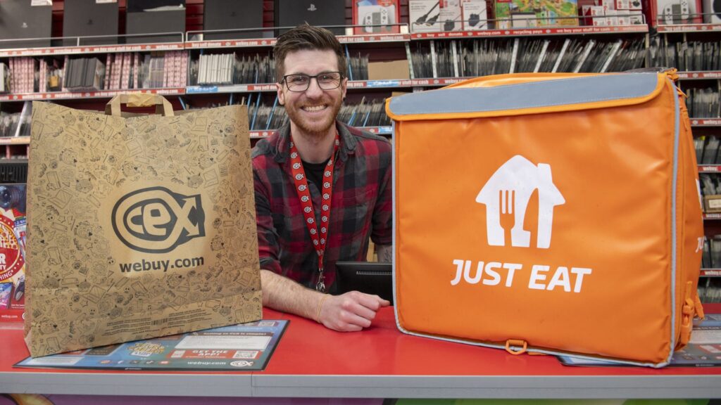 JustEat now lets you order from CEX