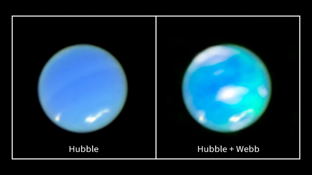 Auroras on ice giant revealed: Space photo of the day