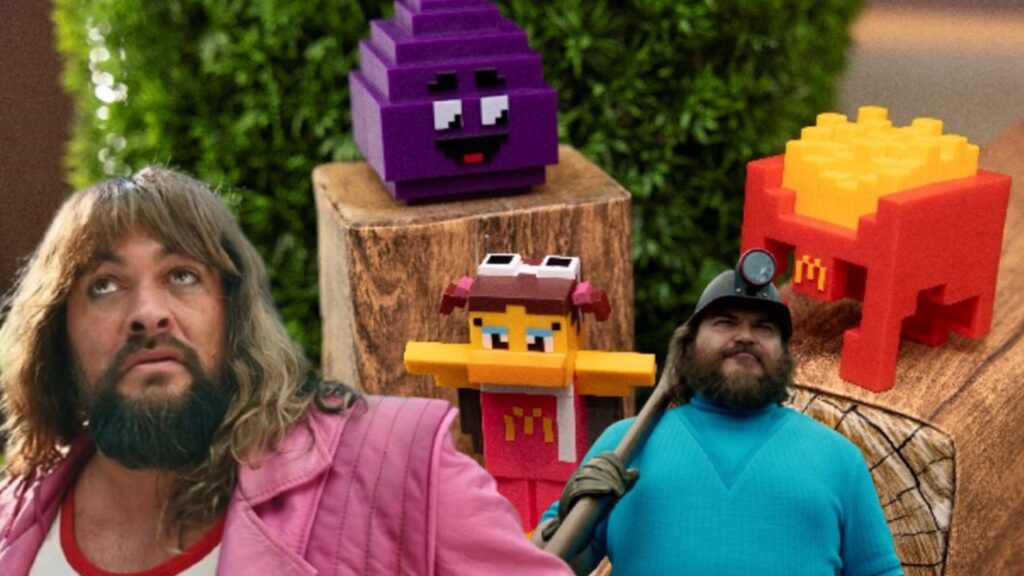 McDonald's limited-edition £8 Minecraft Movie menu includes "amazing collectibles" for adults