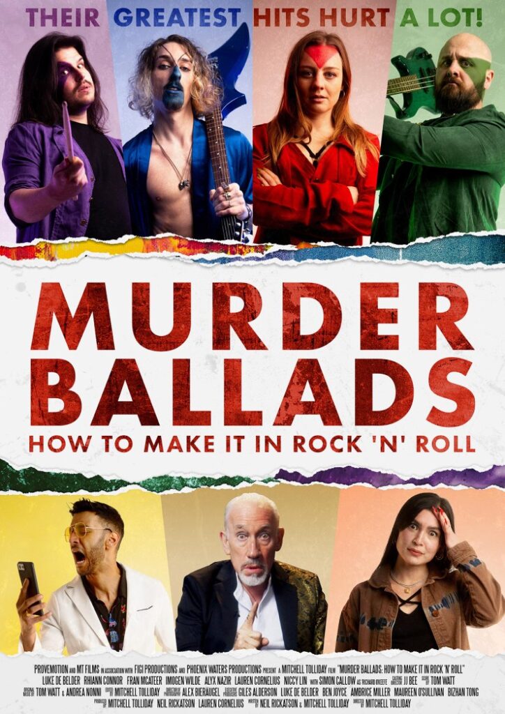 ‘Murder Ballads’ Trailer – Being Famous Can Be Murder in Rock ‘n’ Roll Horror-Comedy