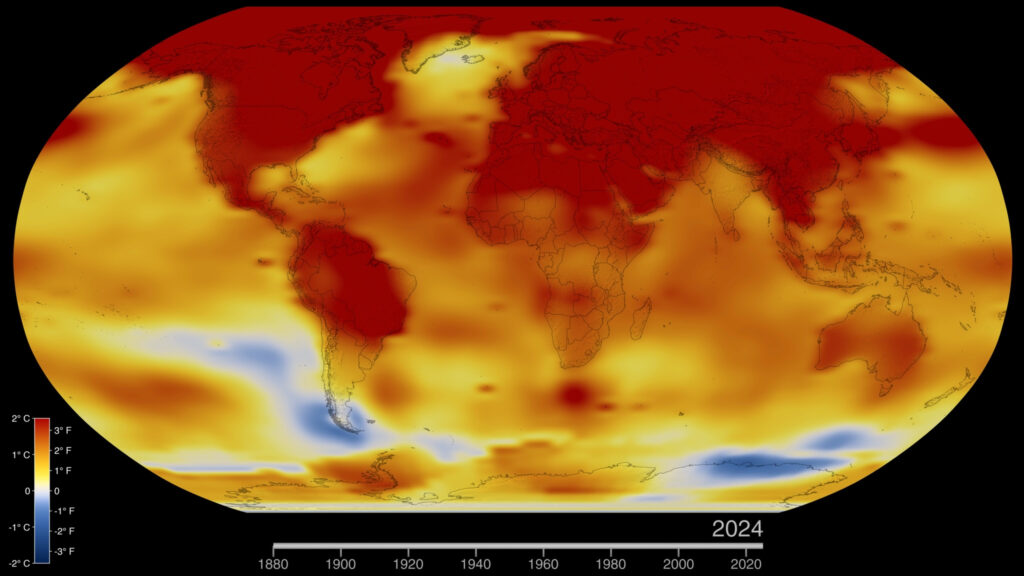 March 2025 featured fires, floods and record-setting warmth in the US