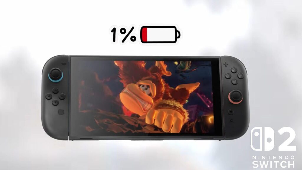 Nintendo Switch 2 battery life revealed
