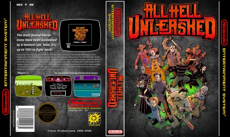 Retro Action Platformer ‘All Hell Unleashed’ Pits You Against Horror Icons [Trailer]