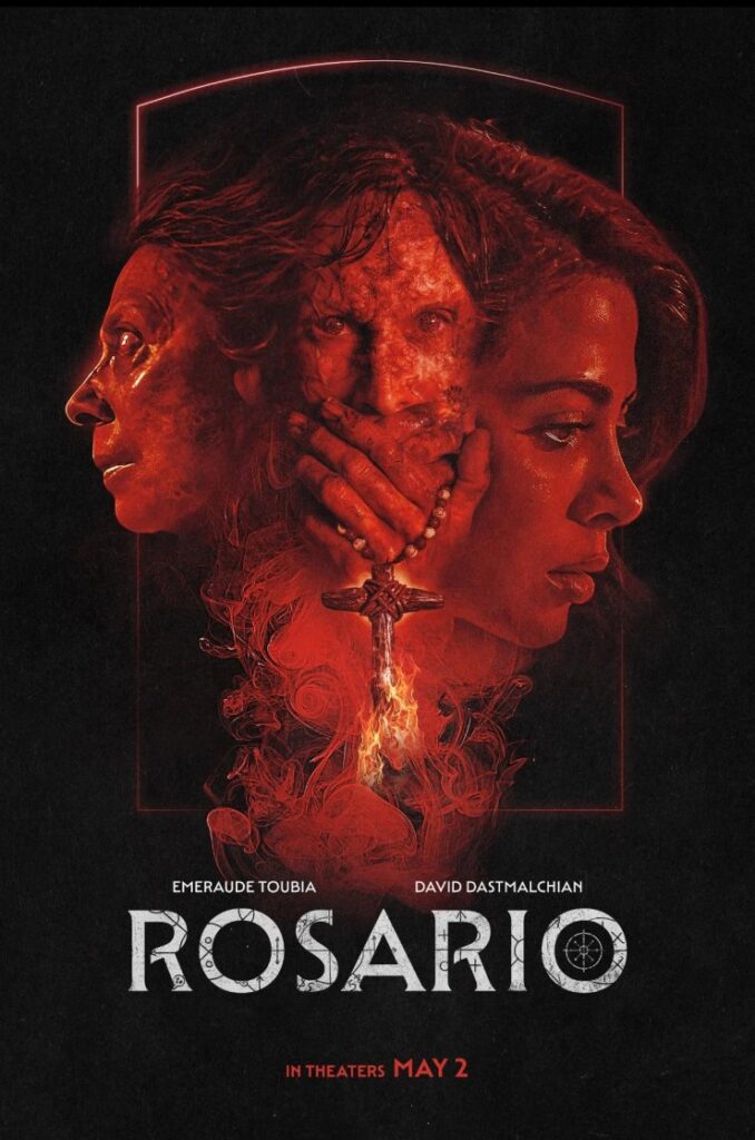 ‘Rosario’ Starring Emeraude Toubia & David Dastmalchian Gets a New Poster from Creepy Duck Design