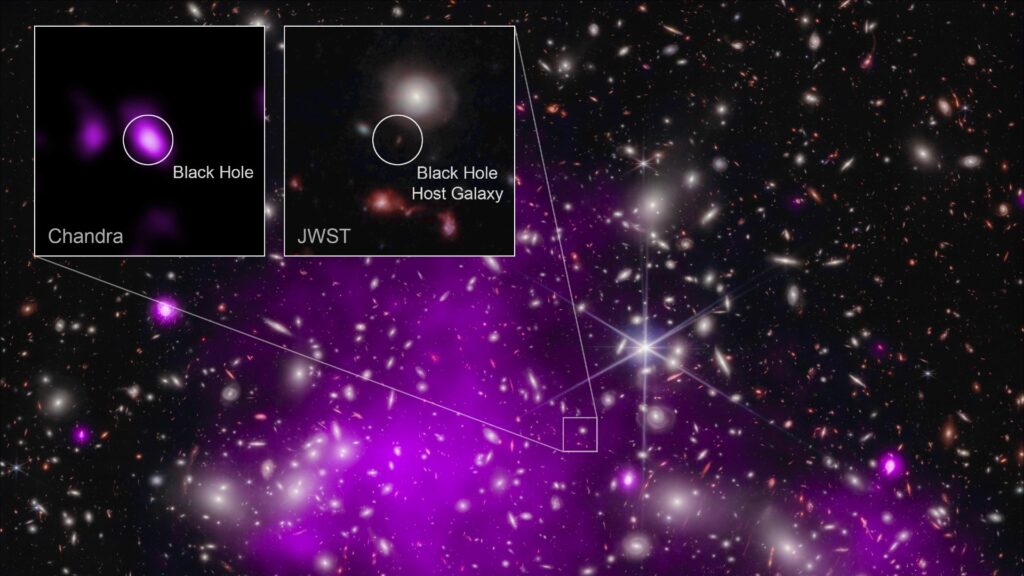 How did this ancient black hole get so big?