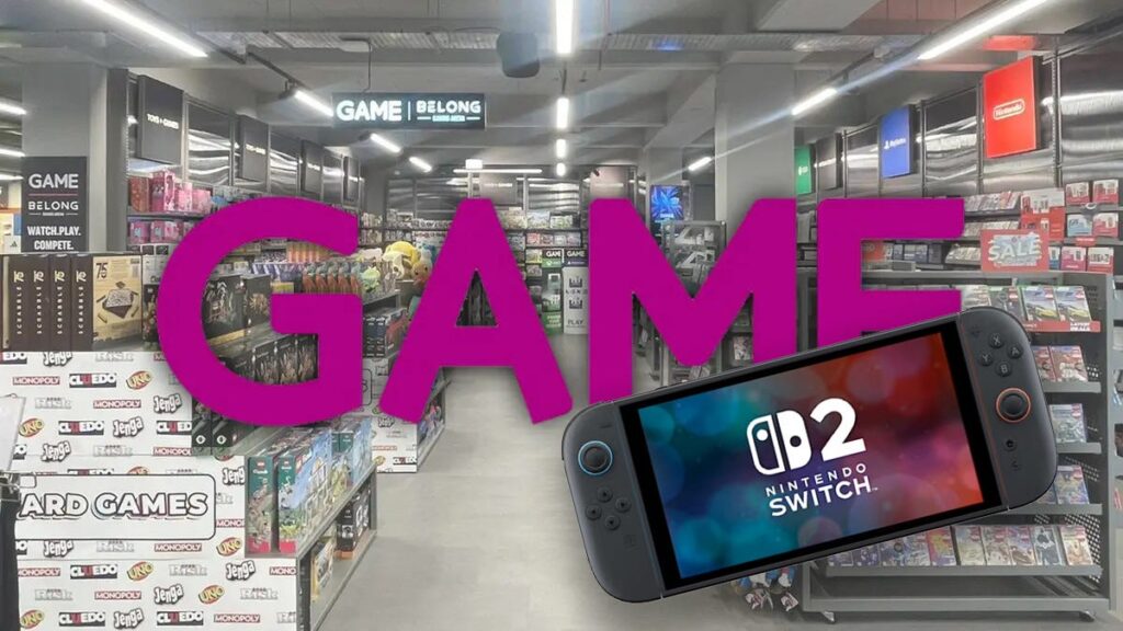 GAME won't have in-store Switch 2 pre-orders