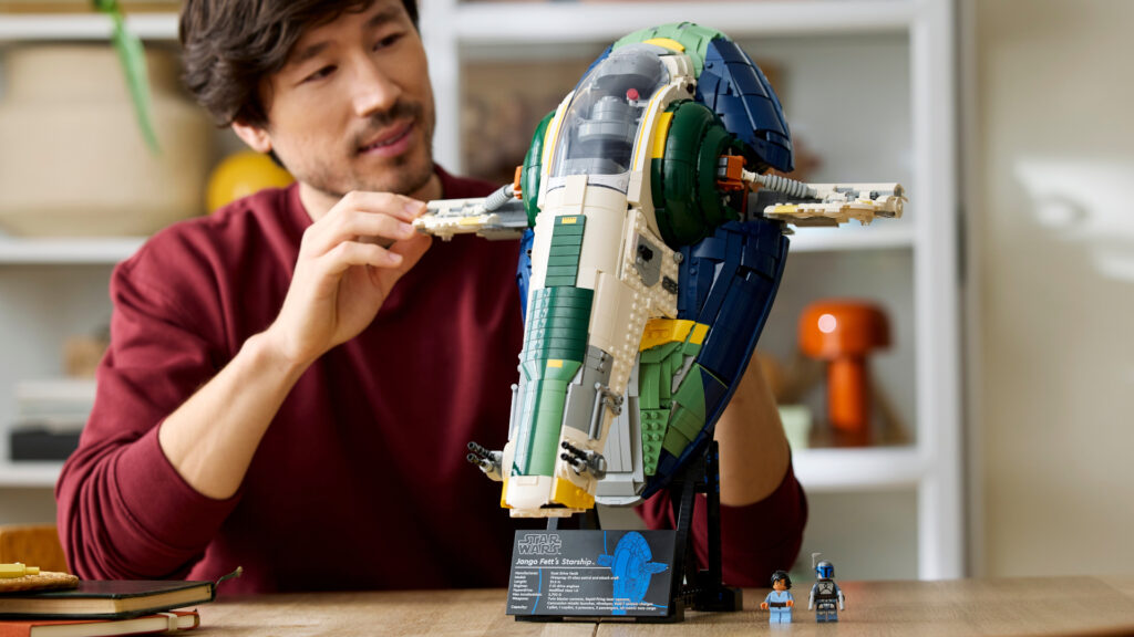 It's always a pleasure to meet a new Lego Star Wars set, as Jango Fett’s Firespray-Class Starship drops in for Star Wars Day