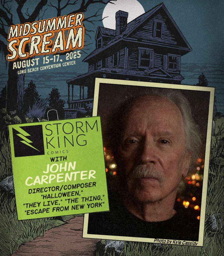 John Carpenter to Appear at Midsummer Scream in Long Beach This August