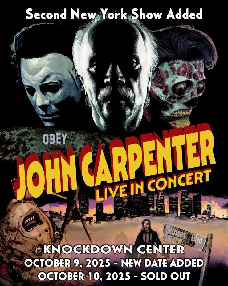 John Carpenter Adds Second New York City Concert in October