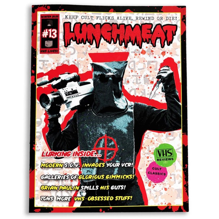 Rewind Your Mind with Horror VHS Magazine ‘Lunchmeat’ Issue #13
