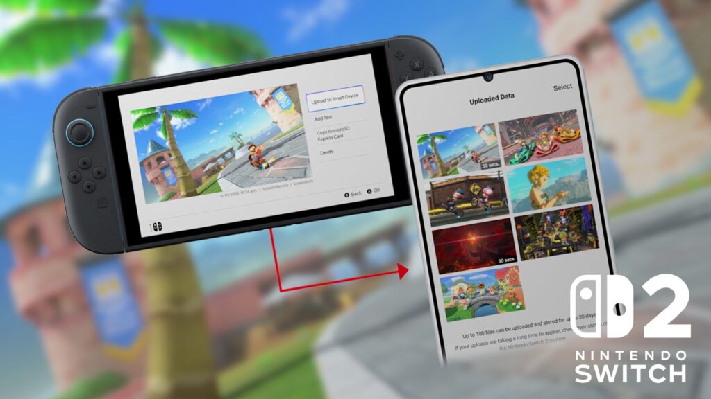 Switch 2 looks to be streamlining screenshot and video capture sharing so it's less of a faff
