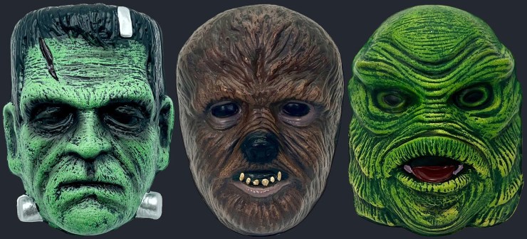 ‘Frankenstein,’ ‘Wolf Man,’ ‘Creature from the Black Lagoon’ Get Mini Masks from Fright-Rags