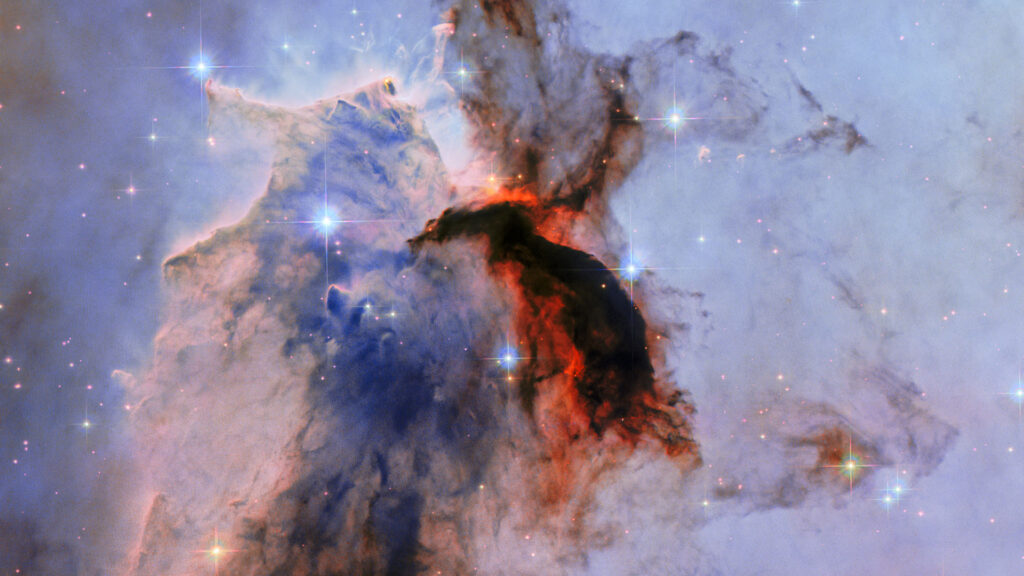 Cosmic party streamer for Hubble's 35th | Space picture of the day for April 18, 2025