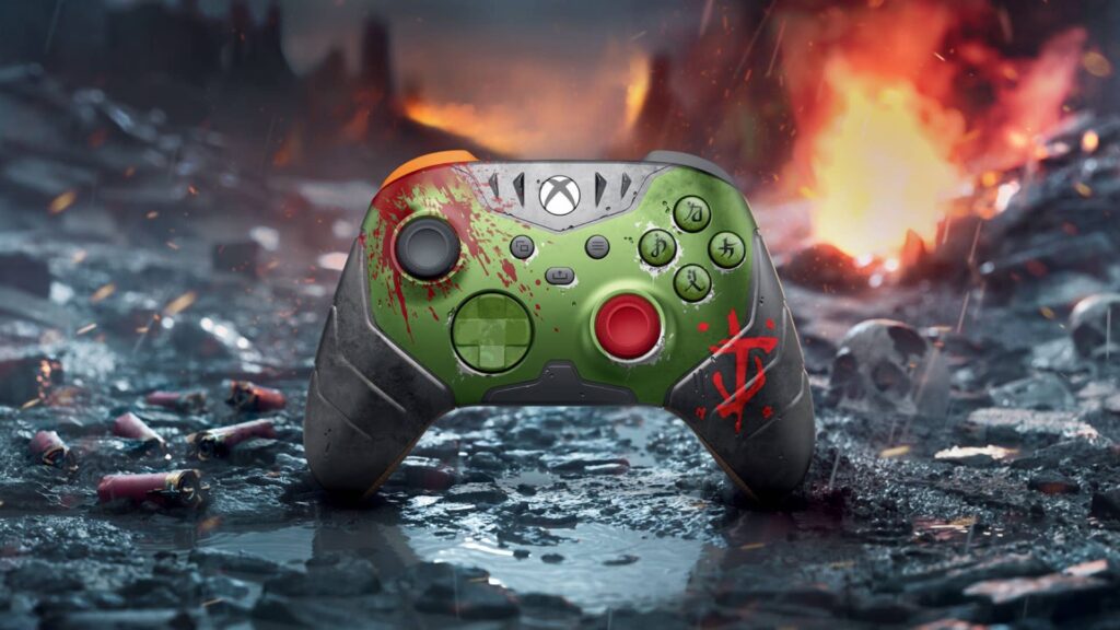 Xbox unveils limited edition Doom: The Dark Ages controllers and console wrap