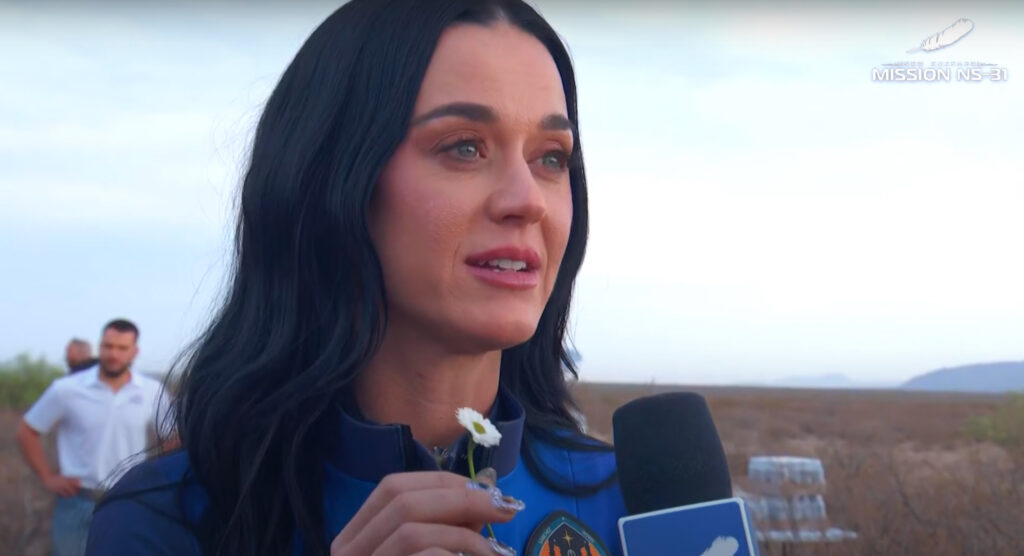 'I feel super connected to love': Katy Perry reflects on her historic space launch with Blue Origin (video)