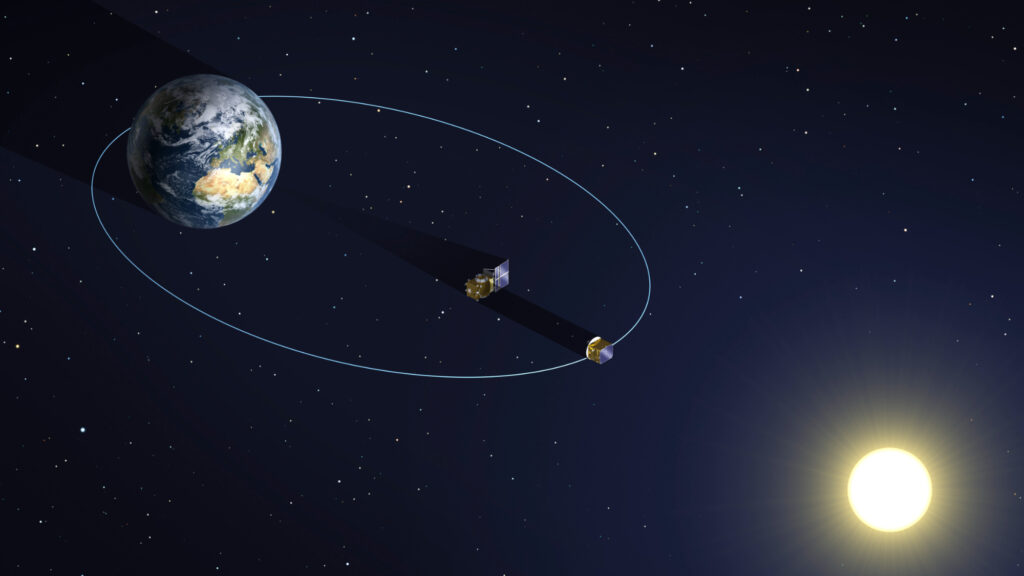 Europe's Proba-3 satellites ace landmark formation-flying test (video)