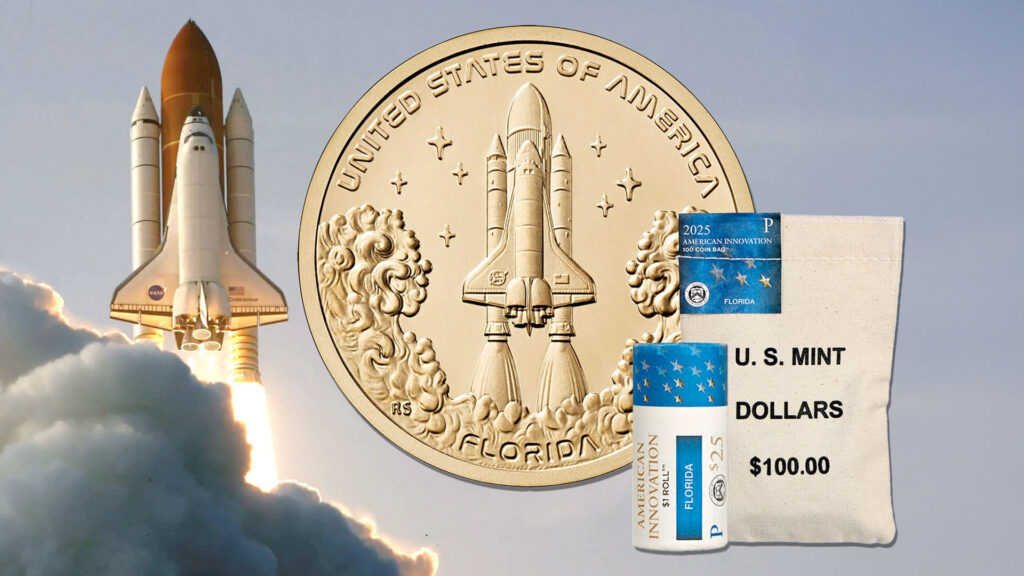 US Mint begins sales of $1 coin honoring innovative NASA space shuttle