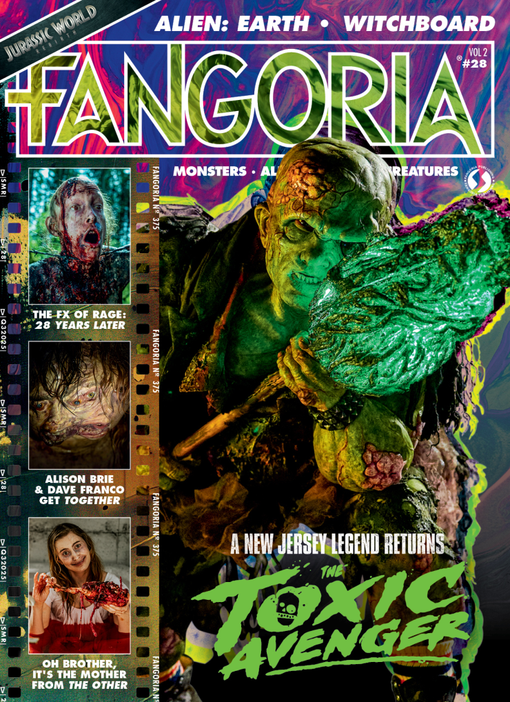 ‘The Toxic Avenger’ is Mopping Up Fangoria with Radioactive Subscriber Exclusive Cover Reveal!