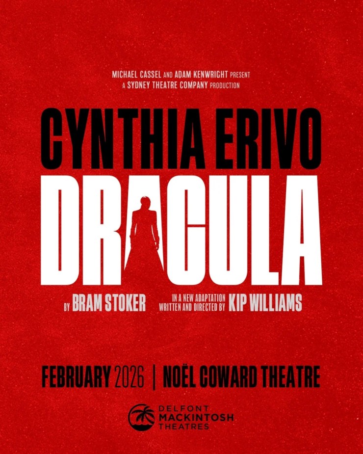 Cynthia Erivo Playing ‘Dracula’ and Every Single Other Role in New London Stage Play in 2026!