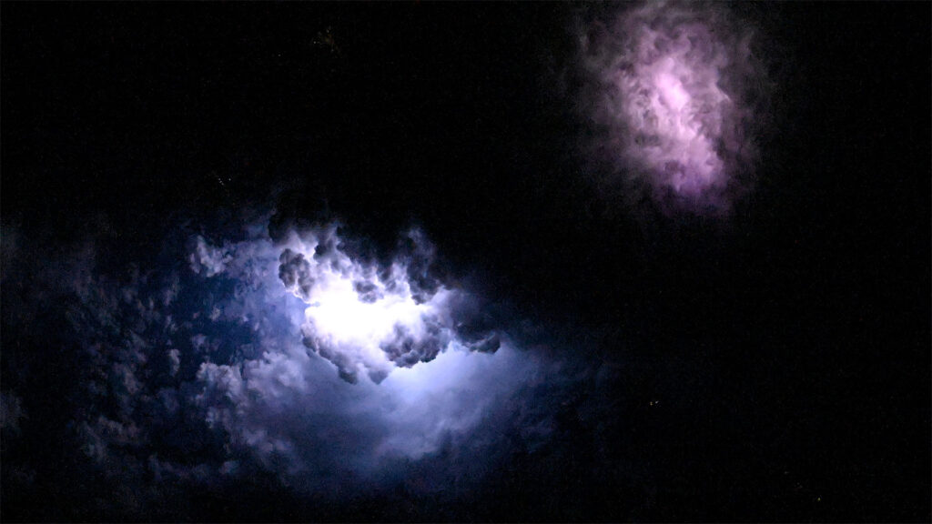 Lightning from above | Space photo of the day for May 23, 2025