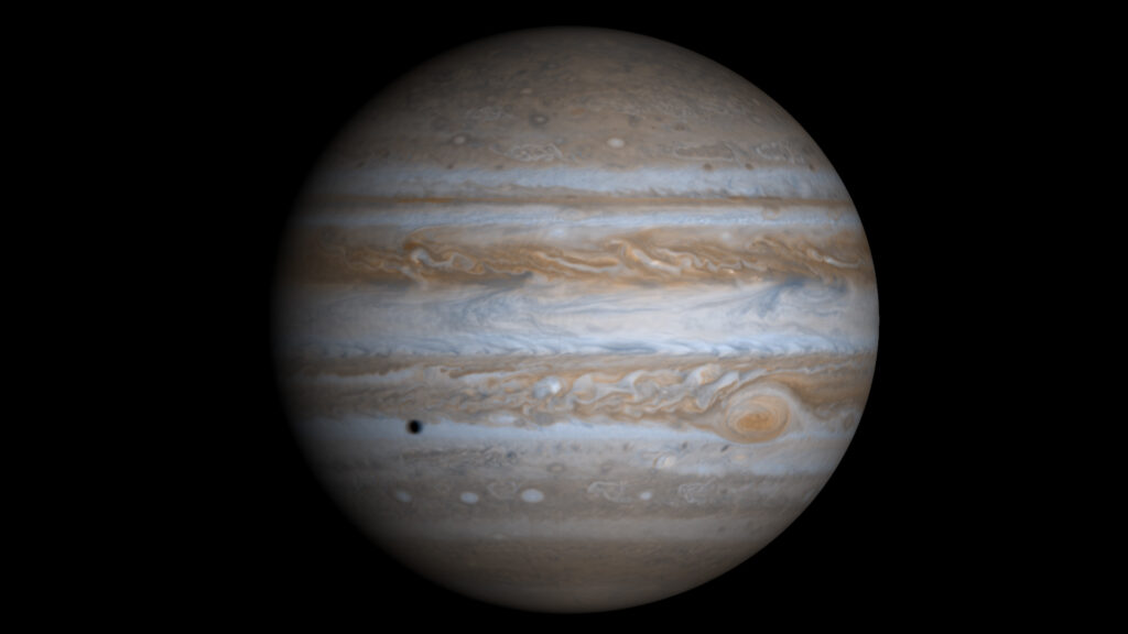Jupiter used to be twice as big as it is now — it could have held 2,000 Earths