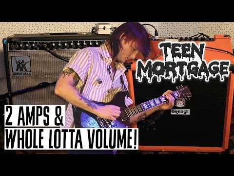 No Bassist? No Problem! How Teen Mortgage Use Two Amps and Plenty of Fuzz & Gain on Guitar