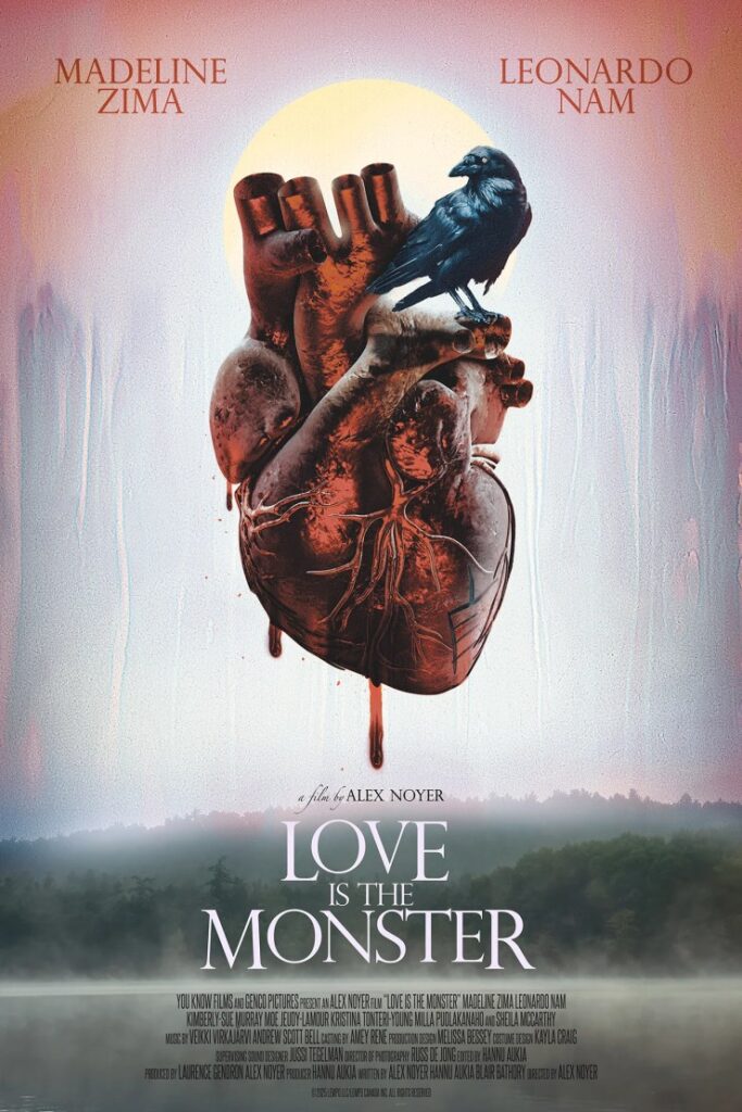 Finnish Folk Horror Film ‘Love Is the Monster’ Gets Poster by Creepy Duck Design