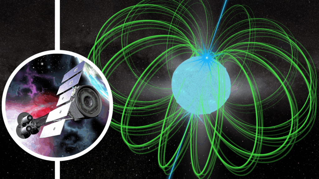 Super-magnetic dead star throws a violent temper tantrum as NASA X-ray spacecraft looks on