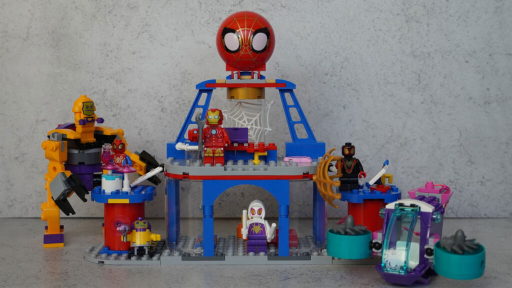 Lego Marvel Team Spidey Web Spinner Headquarters review