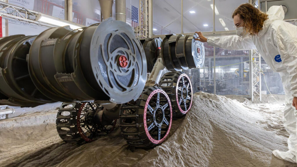 NASA robot digs up simulated moon rocks | Space photo of the day for June 13, 2025