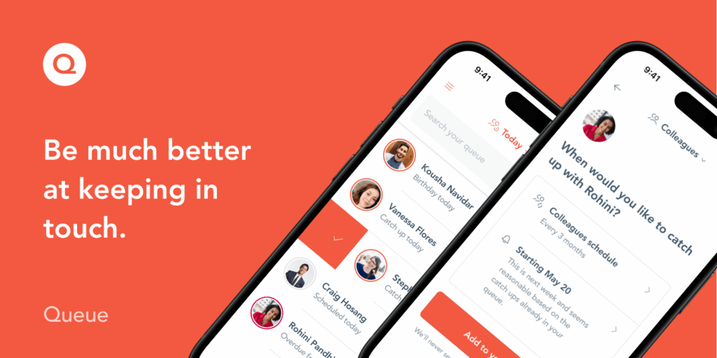 Indie App Spotlight: ‘Queue’ makes it easier to keep in touch with everyone in your life