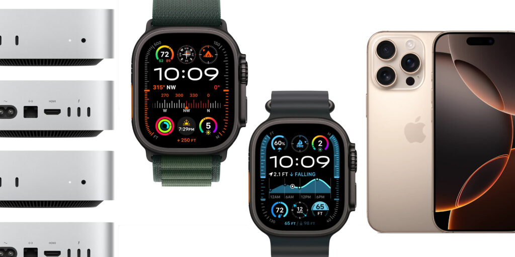 Deals: 512GB M4 Mac mini, Desert Titanium iPhone 16 Pro, black Apple Watch Ultra 2, more