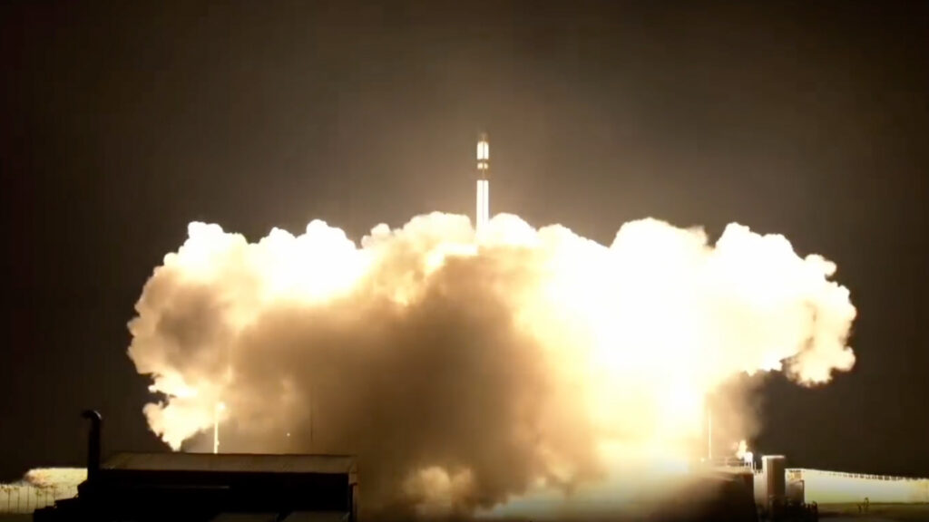 Rocket Lab launches 'Get the Hawk Outta Here' mission from New Zealand (video)