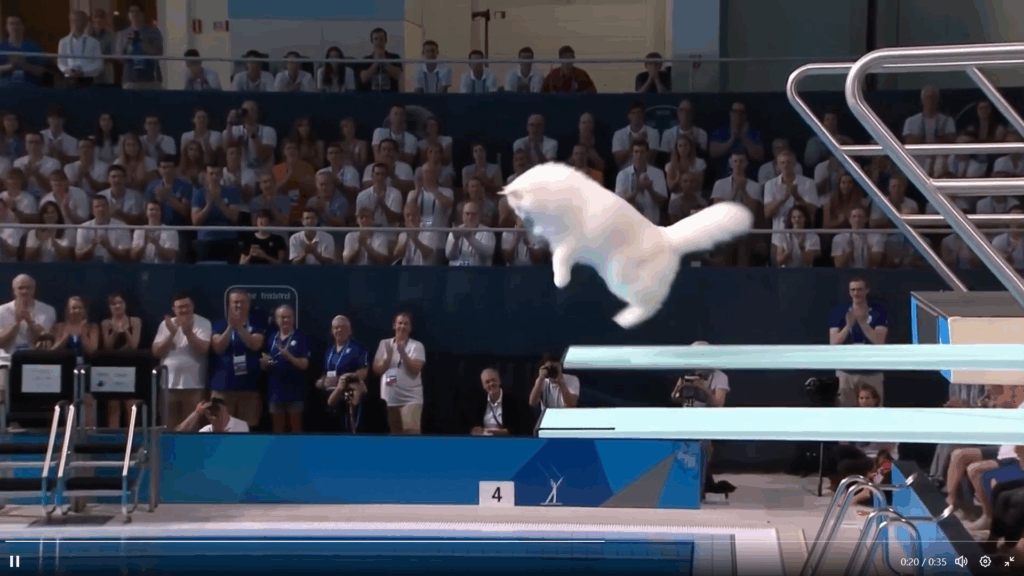 Forget virtual pets – the next AI video craze is cats doing Olympic diving, and it’s all thanks to this new Google Veo 3 rival
