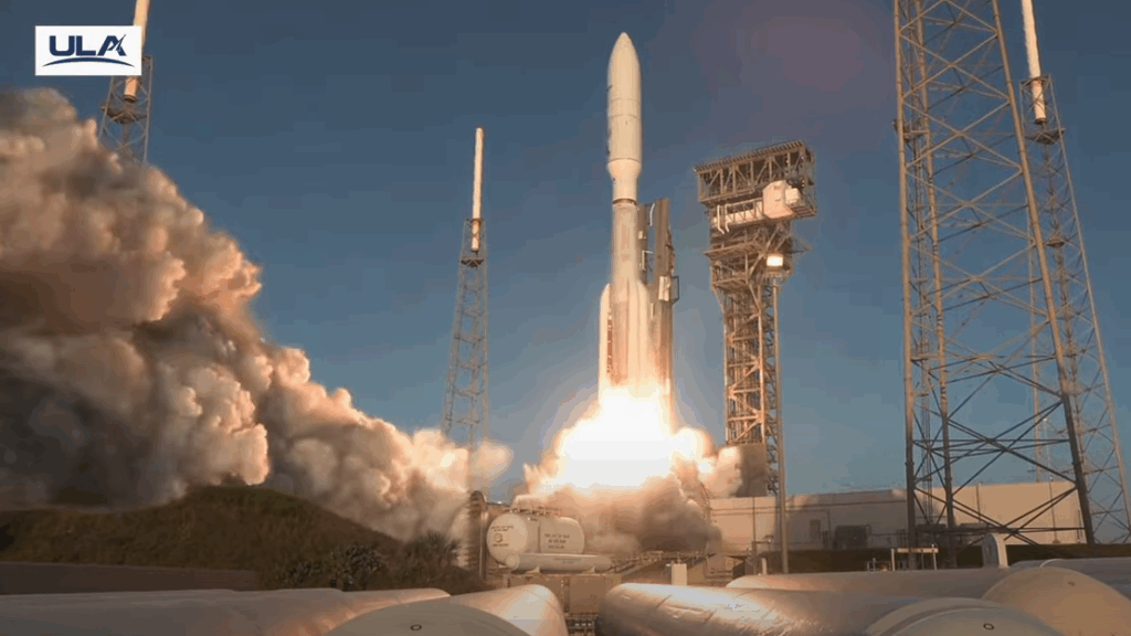 Atlas V rocket launches 2nd batch of satellites for Amazon's Project Kuiper megaconstellation (video)