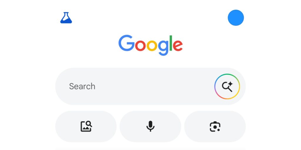 Google has a new voice input waveform for AI Mode