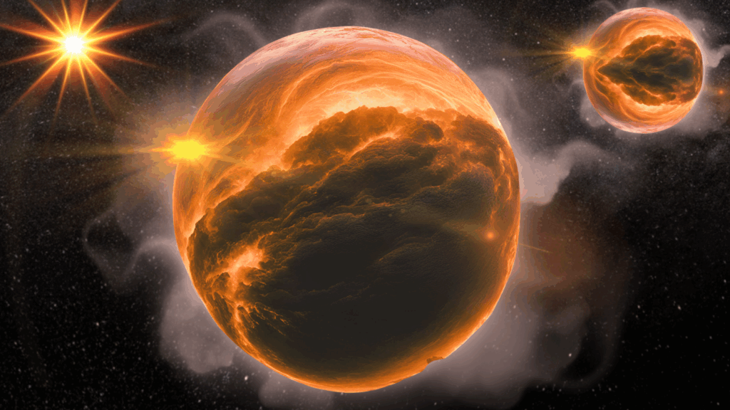 Astronomers discover origins of mysterious double hot Jupiter exoplanets: 'It is a dance of sorts'