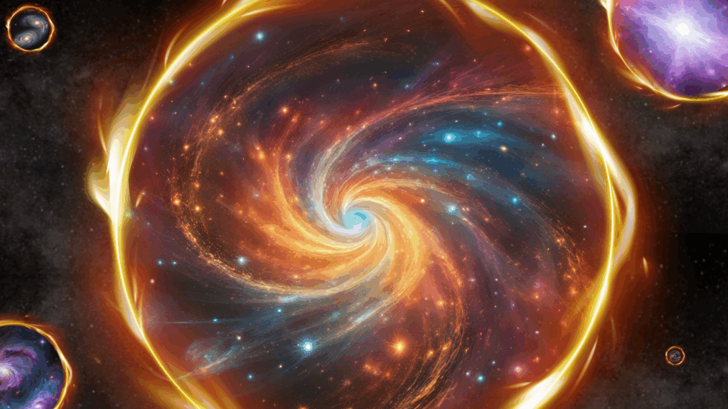 A spinning universe could crack the mysteries of dark energy and our place in the multiverse