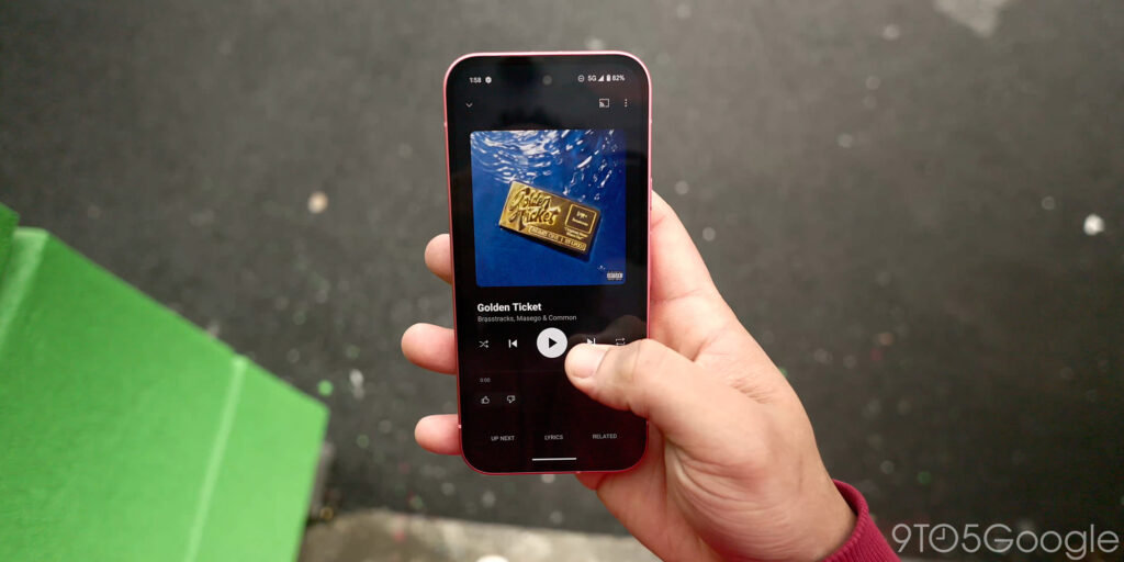YouTube Music is still tweaking the Now Playing redesign