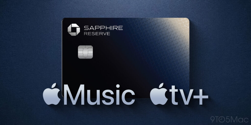 Chase debuts new Reserve card with Apple Music and Apple TV+ benefit