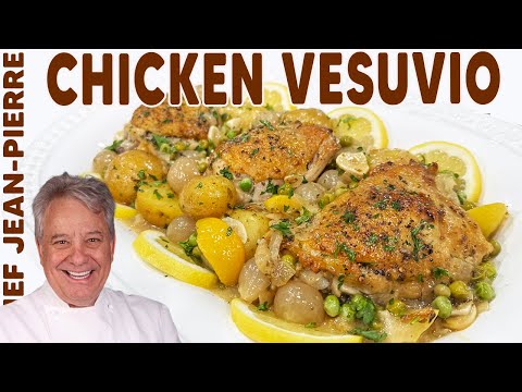 Fall-Off-the-Bone Chicken Vesuvio | Chef Jean-Pierre