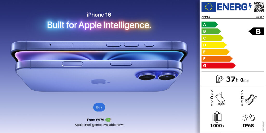 iPhones and iPads now come with EU energy labels, here’s what they reveal