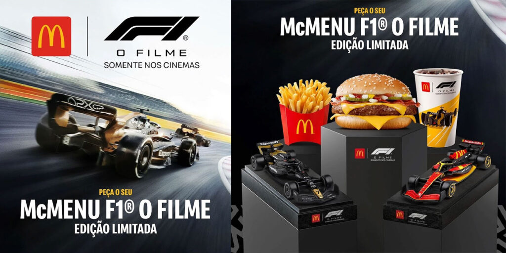 Apple and McDonald’s partner up with ‘F1’ miniature racing cars in Latin America