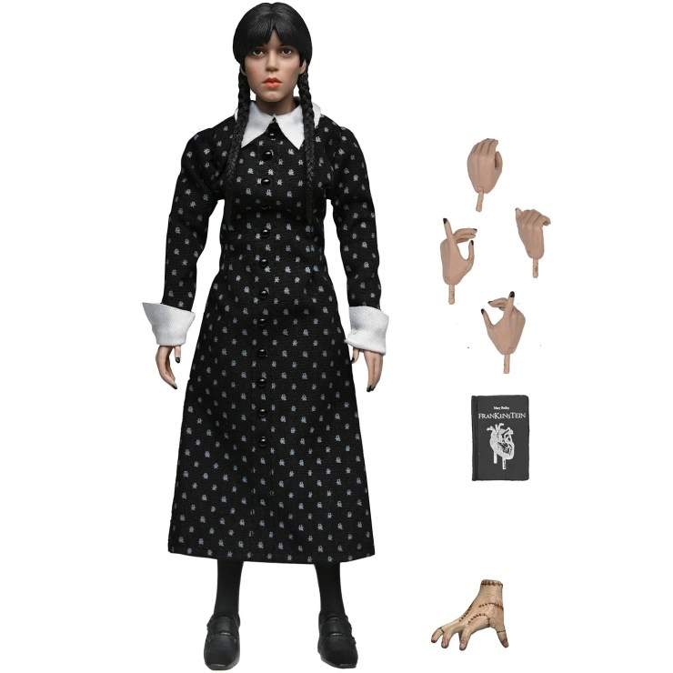 Jenna Ortega’s ‘Wednesday’ Joins NECA’s 8″ Clothed Action Figure Line