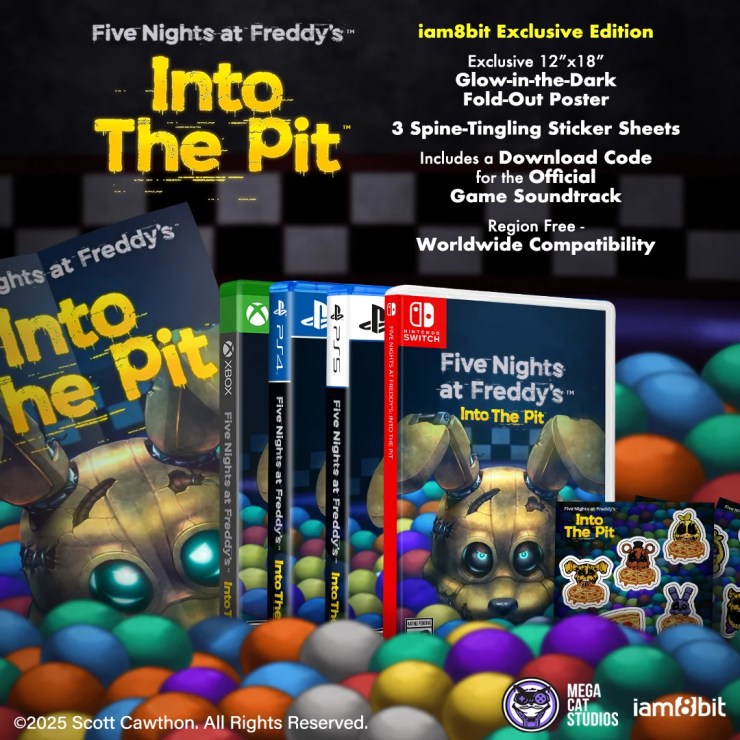 Physical Editions Now Available for ‘Five Nights at Freddy’s: Into the Pit’ [Trailer]