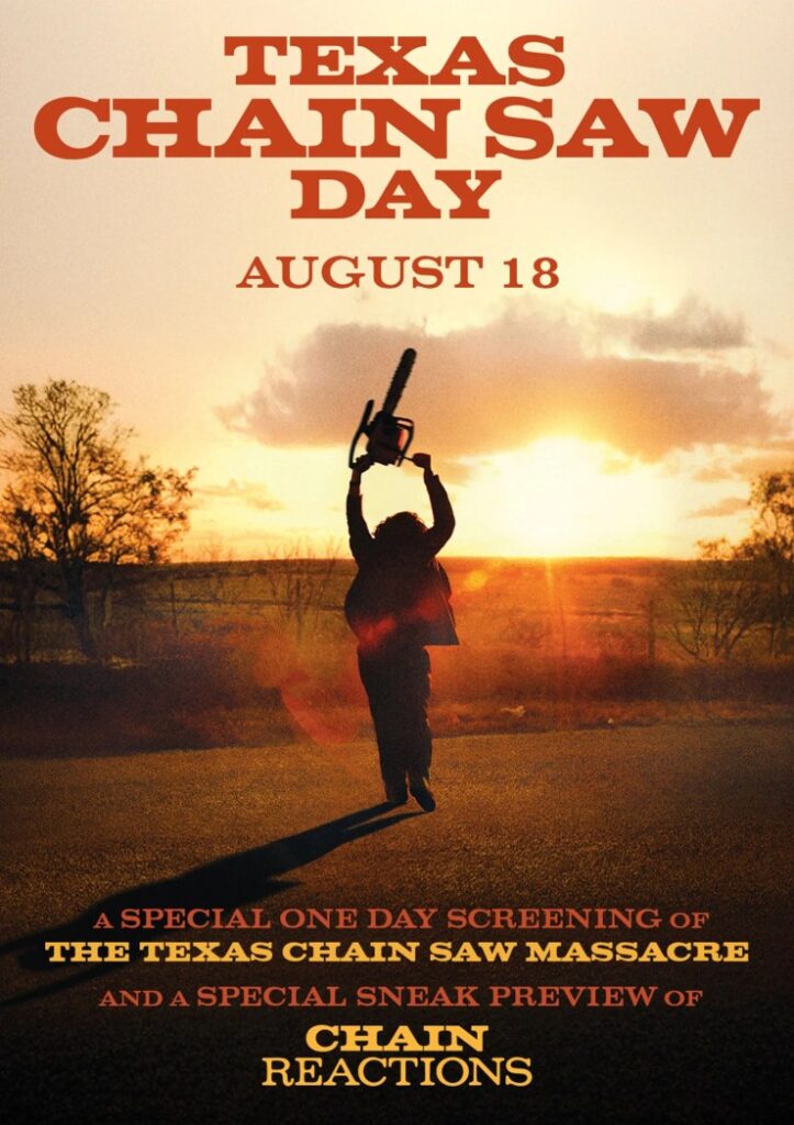 Tobe Hooper’s ‘The Texas Chain Saw Massacre’ Returns to Theaters in August with ‘Chain Reactions’ Preview